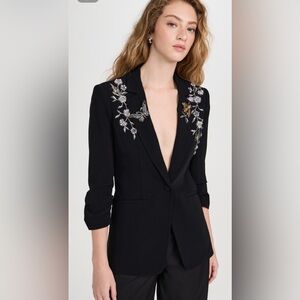 Cinq à Sept Diamond Vines Khloe Blazer size :8 NWOT